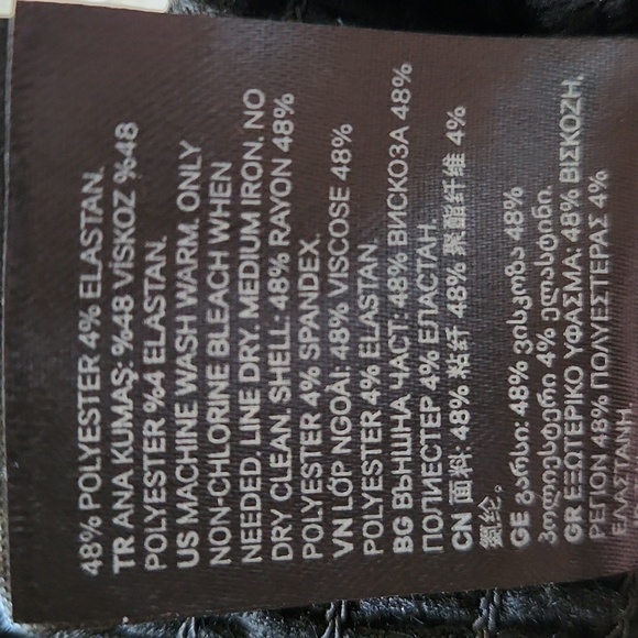 H&M Black Smocked Cami Tank Top Sz M and M&M Black Raceback Tank Top Sz L NWTs - Picture 6 of 14